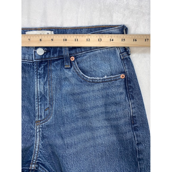 Abercrombie & Fitch Jeans Womens 26 Low Rise Baggy Straight Leg Denim Casual - Picture 8 of 11
